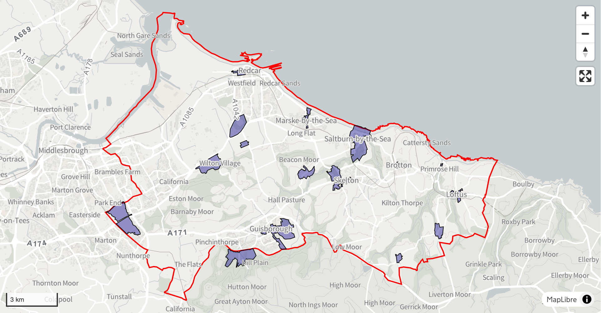 Map of Council of the Isles of Scilly's Article 4 direction